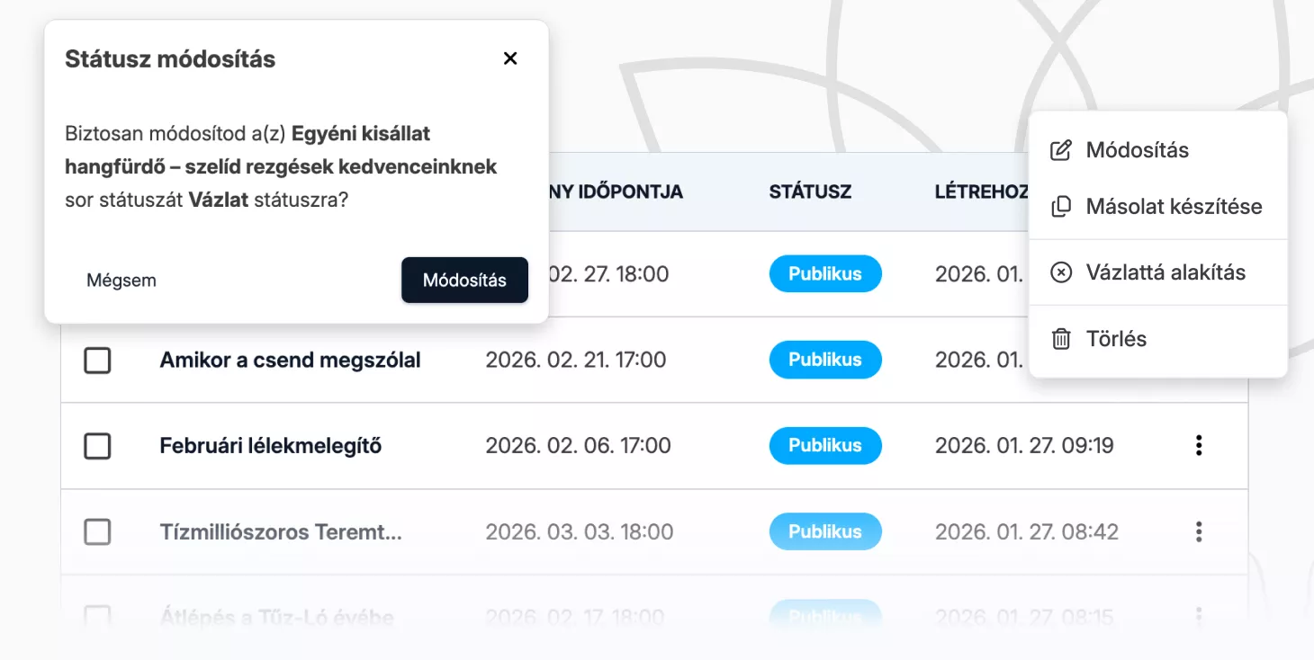 hangeslelekstudio.hu referencia kép